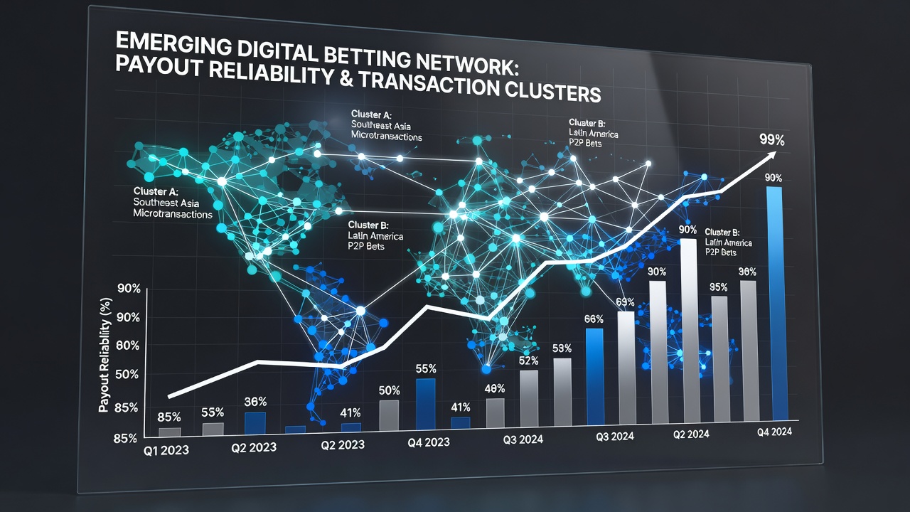 Detailed view of transaction clustering analysis applied to payout reliability in betting platforms